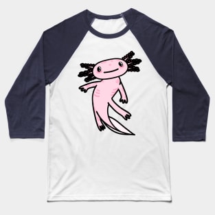 Happy axolotl Baseball T-Shirt